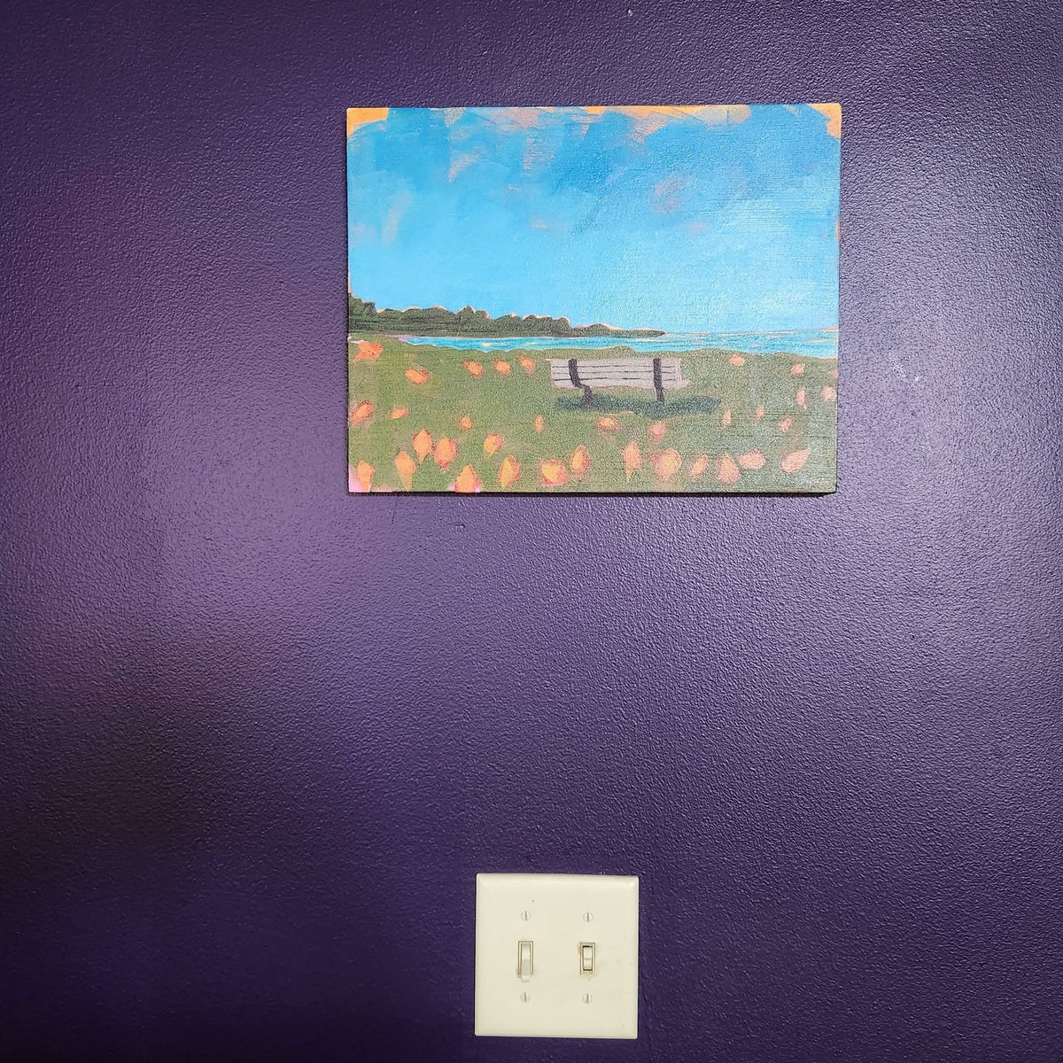 Santa Cruz Blue - Original Coastal Painting